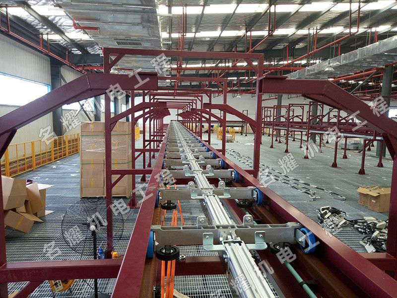 菏澤市名耀機電工程有限公司工程案例韻達分揀機