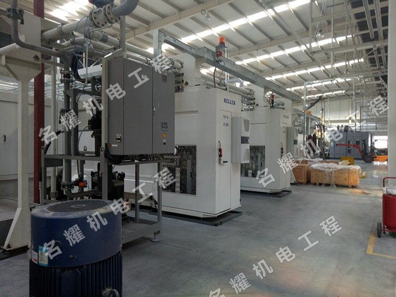 菏澤市名耀機(jī)電工程有限公司工程案例利勃海爾中國重汽加工中心